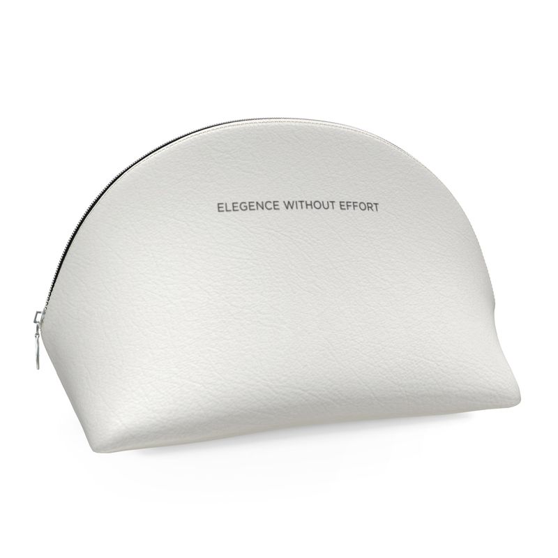 Elegance Without Effort Makeup Bag - Chic Cosmetic Pouch