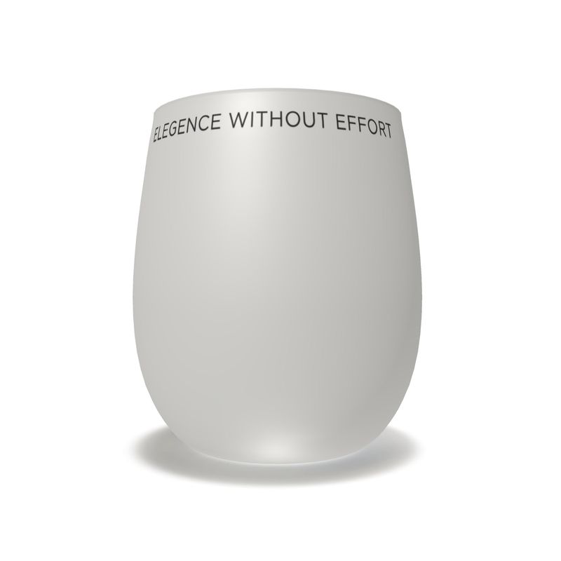 Elegance Without Effort Crystal Water Glass - Stylish Drinkware
