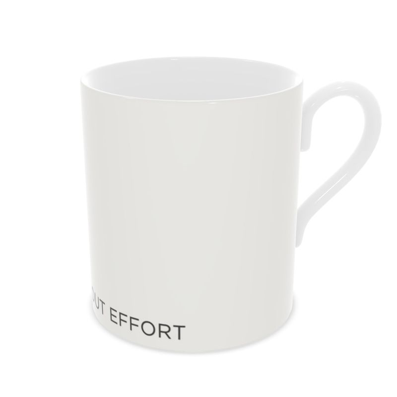 Elegant Bone China Mug - Effortless Style for Every Occasion