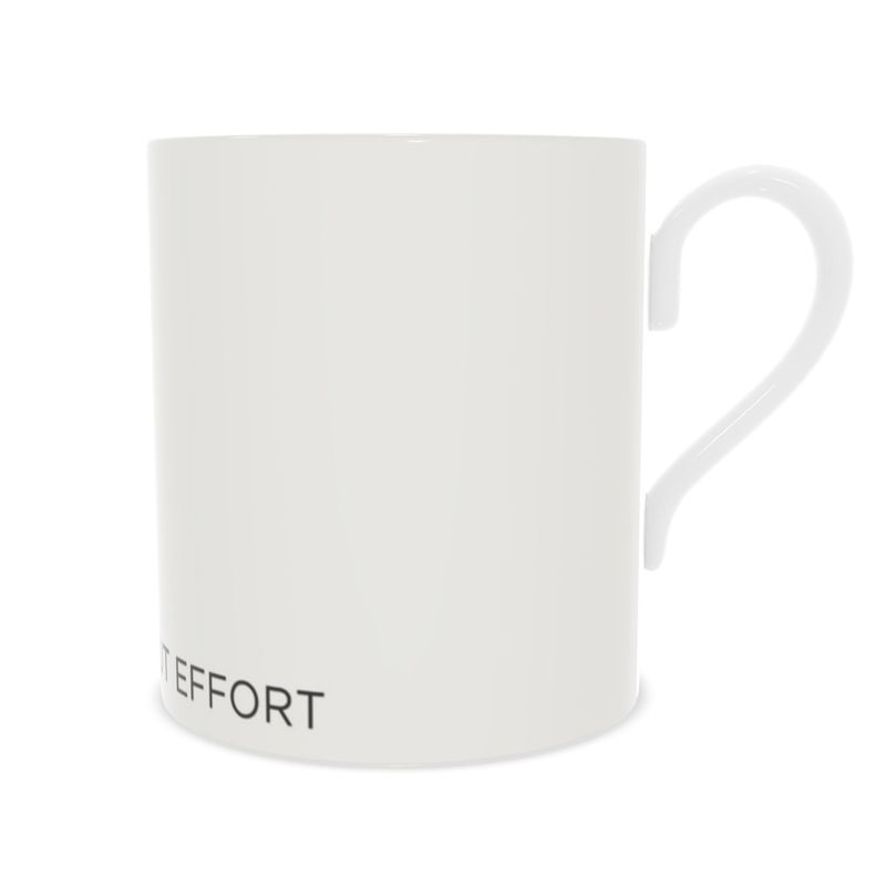 Elegant Bone China Mug - Effortless Style for Every Occasion