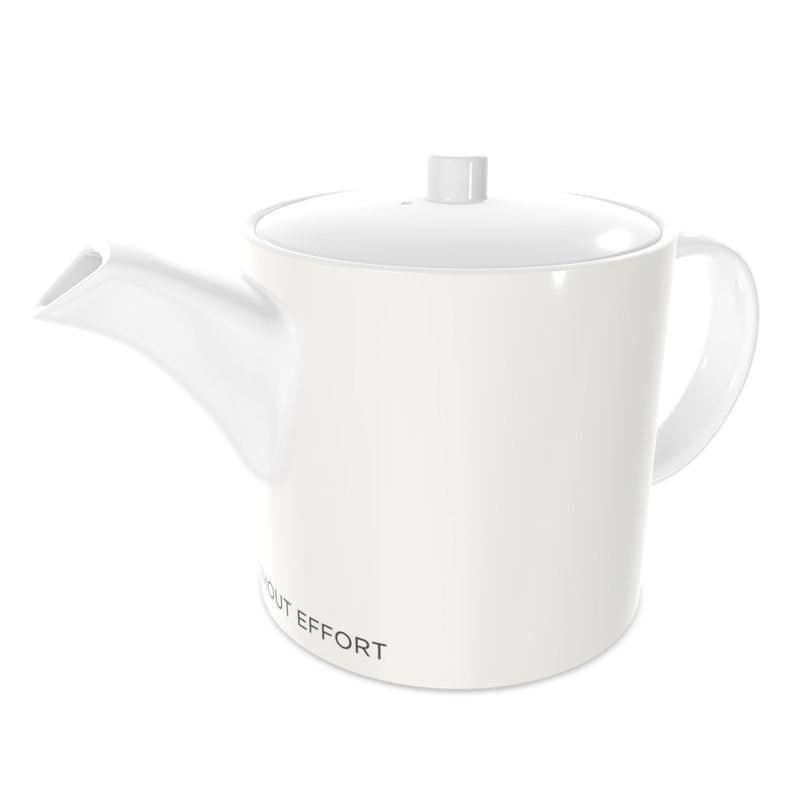 Bone China Tea Pot - Elegance Without Effort Tea Set for Stylish Serving