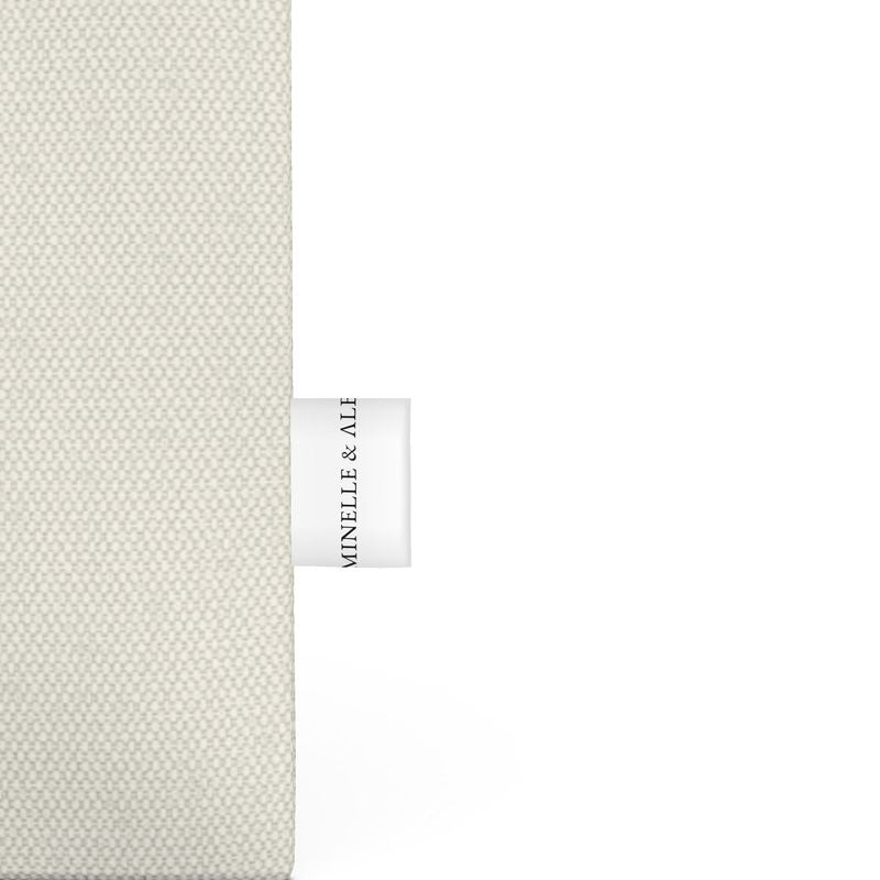 Chic Ivory Tote - Latte Mornings Champagne Nights Design - Eco-Friendly Bag