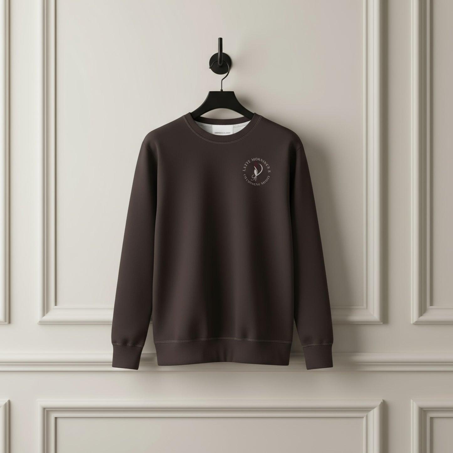 Latte Mornings & Champagne Nights Cosy Sweatshirt