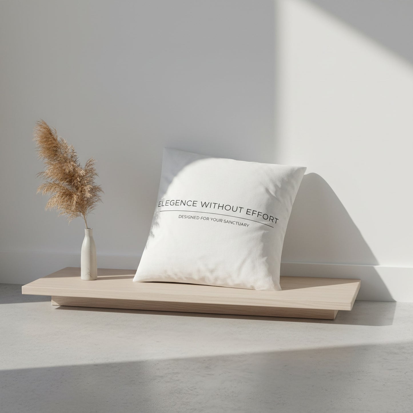 Elegance Without Effort Cushion - Perfect for Effortless Home Style