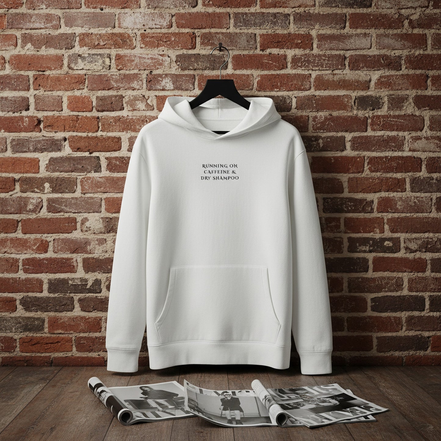 Running On Caffeine & Dry Shampoo Sweatshirt | Cosy Casual Wear