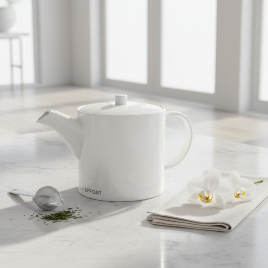 Bone China Tea Pot - Elegance Without Effort Tea Set for Stylish Serving