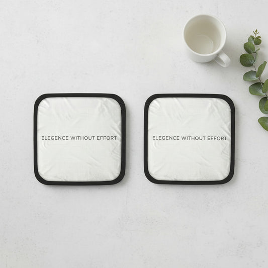 Effortless Elegance: Set of Two Pot Grabs for Stylish Cooking