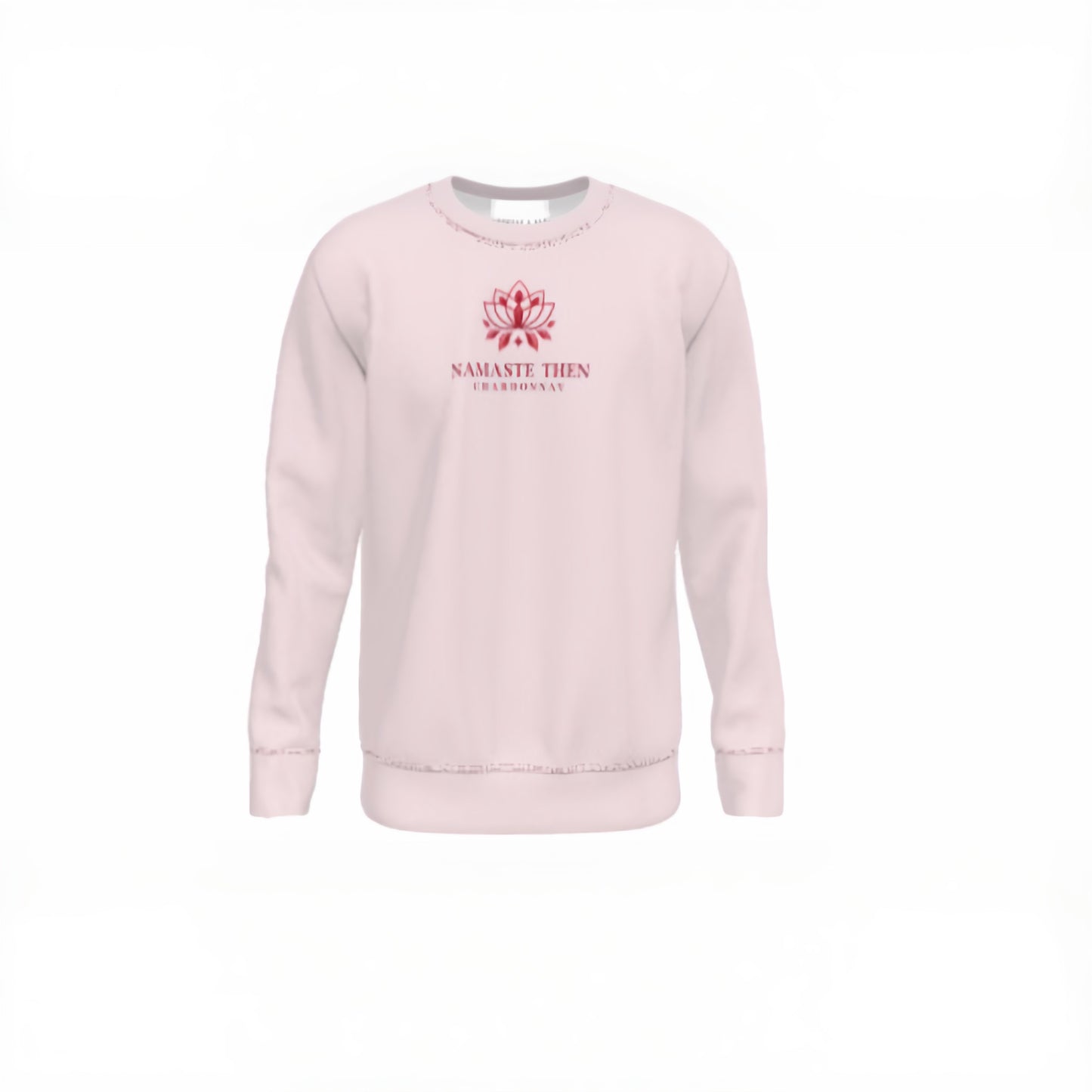 Chic Namaste Then Chardonnay Sweatshirt | Luxury Wine Sweatshirt