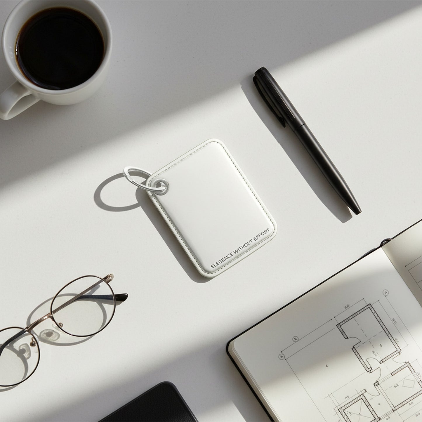 Elegance Without Effort Key Ring - Chic & Stylish Accessory