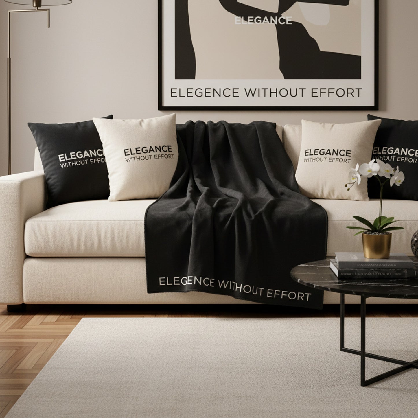 Luxurious Sherpa Velvet Throw - Effortless Elegance for Any Room