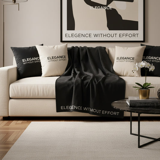 Luxurious Sherpa Velvet Throw - Effortless Elegance for Any Room