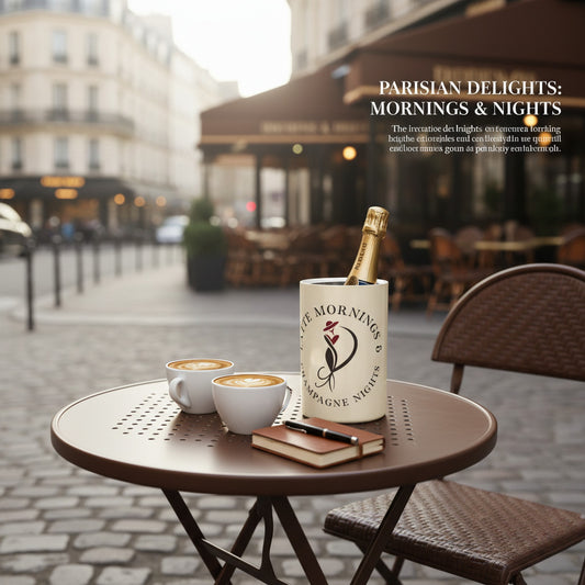 Chic Wine Cooler: Perfect for Latte Mornings & Champagne Nights