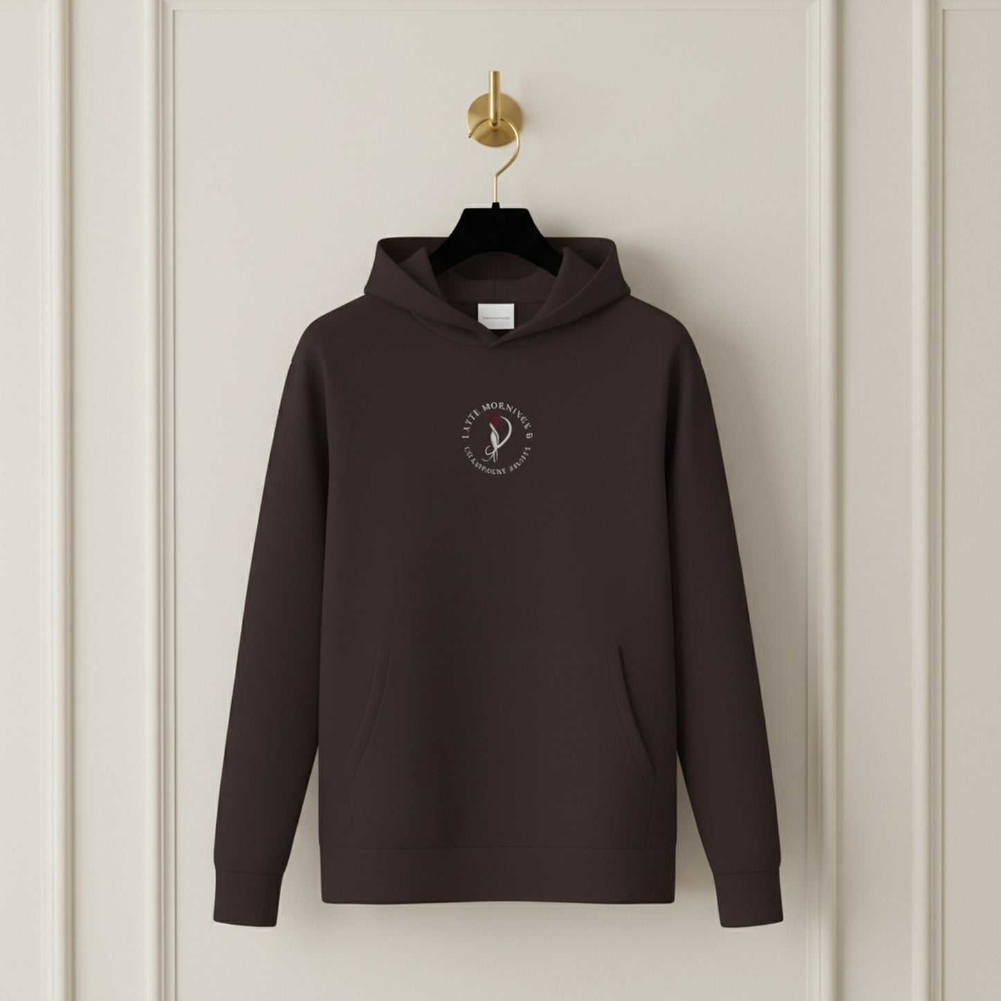 Chic Latte Mornings Champagne Nights Hoodie | Perfect Gift