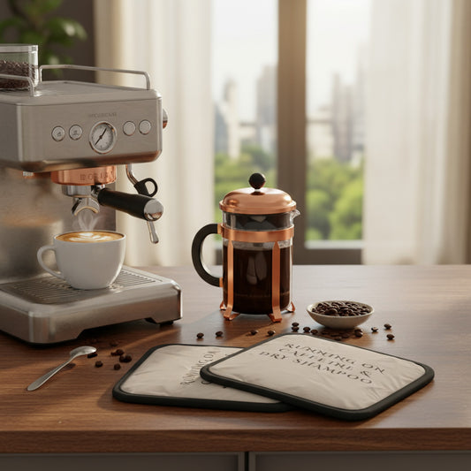 Running On Caffeine & Dry Shampoo Duo - Set of 2 Pot Grabs