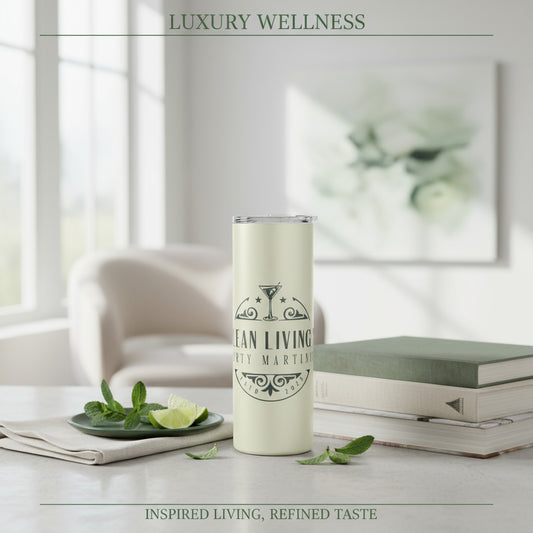 Clean Living & Dirty Martinis | Stylish Water Bottle for Every Occasion