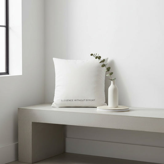 Elegance Without Effort Cushion - Chic Decorative Pillow for Effortless Style